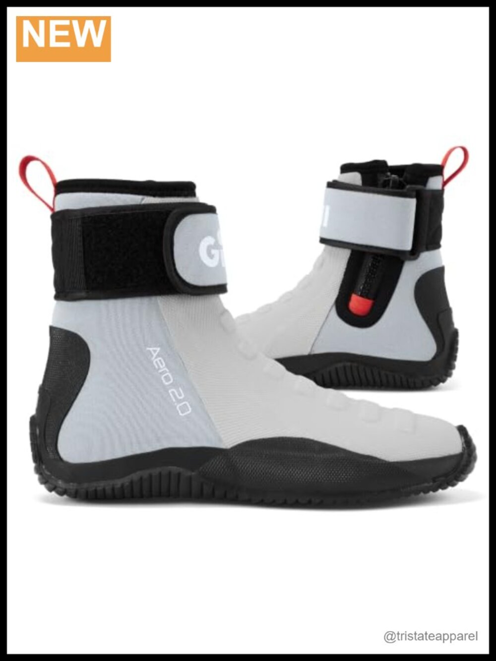 5mm Neoprene Sailing Boots Waterproof Zip Ankle Wetsuit Booties